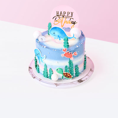 Under The Sea Cake cake_designer The Moment Patisserie - CakeRush