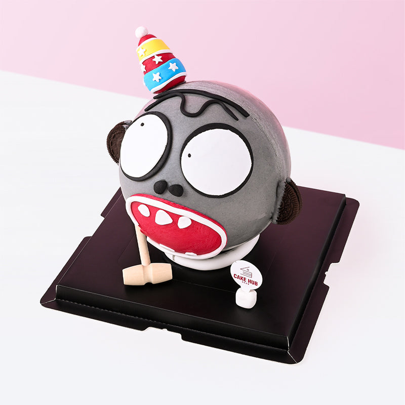 Alternative view of Zombie Pinata Cake