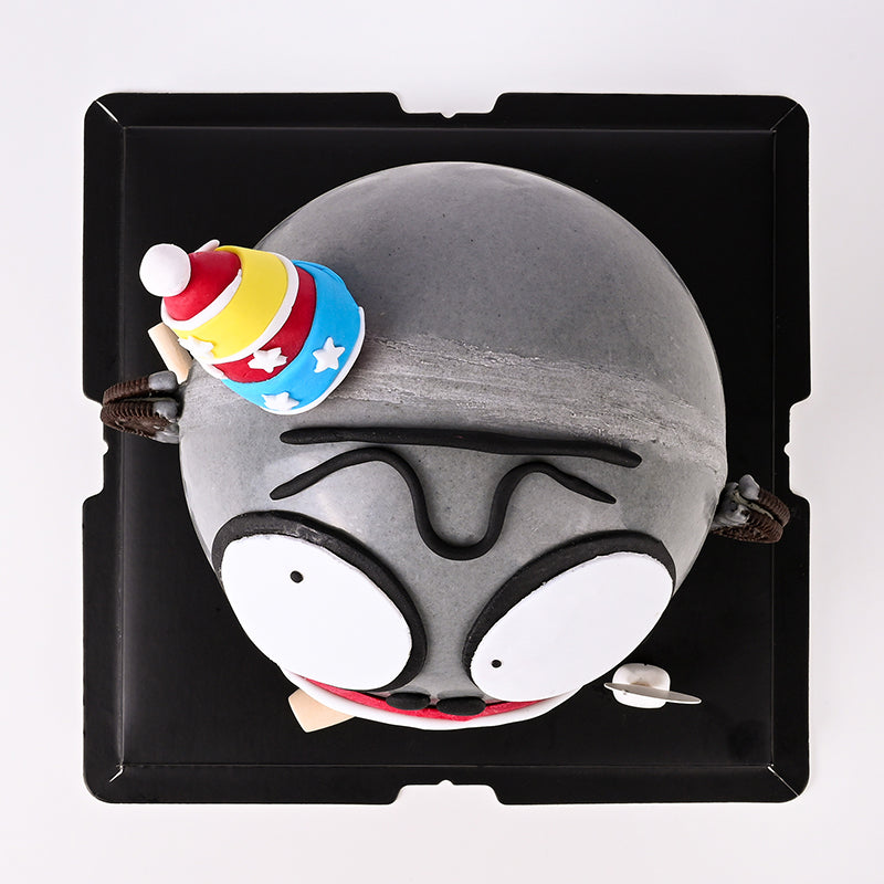 Alternative view of Zombie Pinata Cake