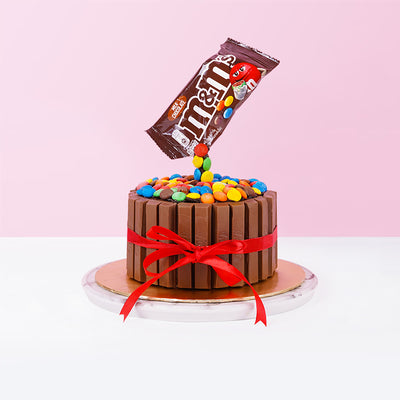 KitKat M&M cake_designer Eats & Treats - CakeRush