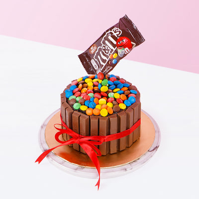 KitKat M&M cake_designer Eats & Treats - CakeRush