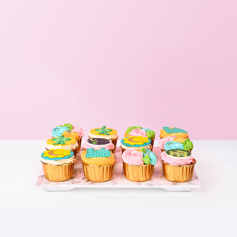 Gembira Hari Raya Cupcakes (9 or 12 pieces) cupcake In the Clouds - CakeRush