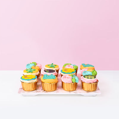 Gembira Hari Raya Cupcakes (16 or 25 pieces) cupcake In the Clouds - CakeRush