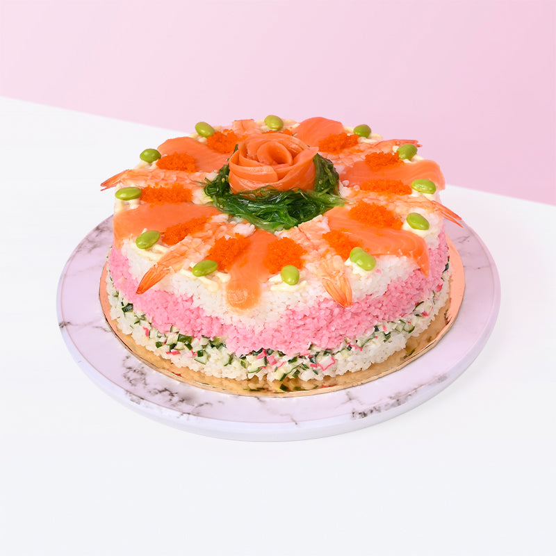Kyodai Seafood Sushi Cake cake_sushi Kyodai Sushi - CakeRush