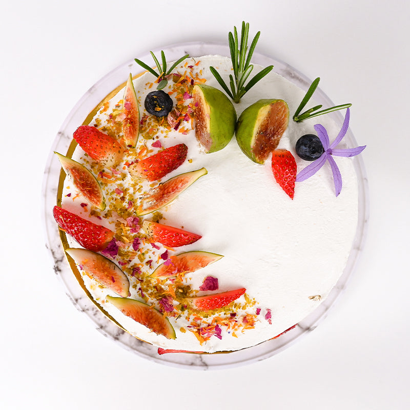 Alternative view of Gorgeous Fig Cake