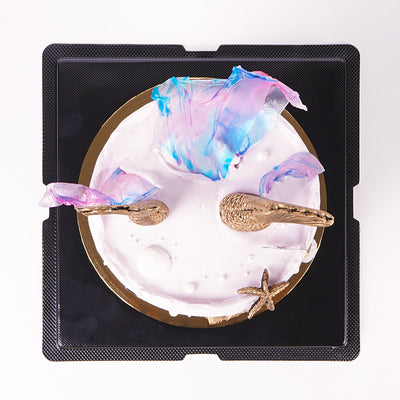 Blue Mermaid Coral Designer Cake cake_designer Junandus - CakeRush