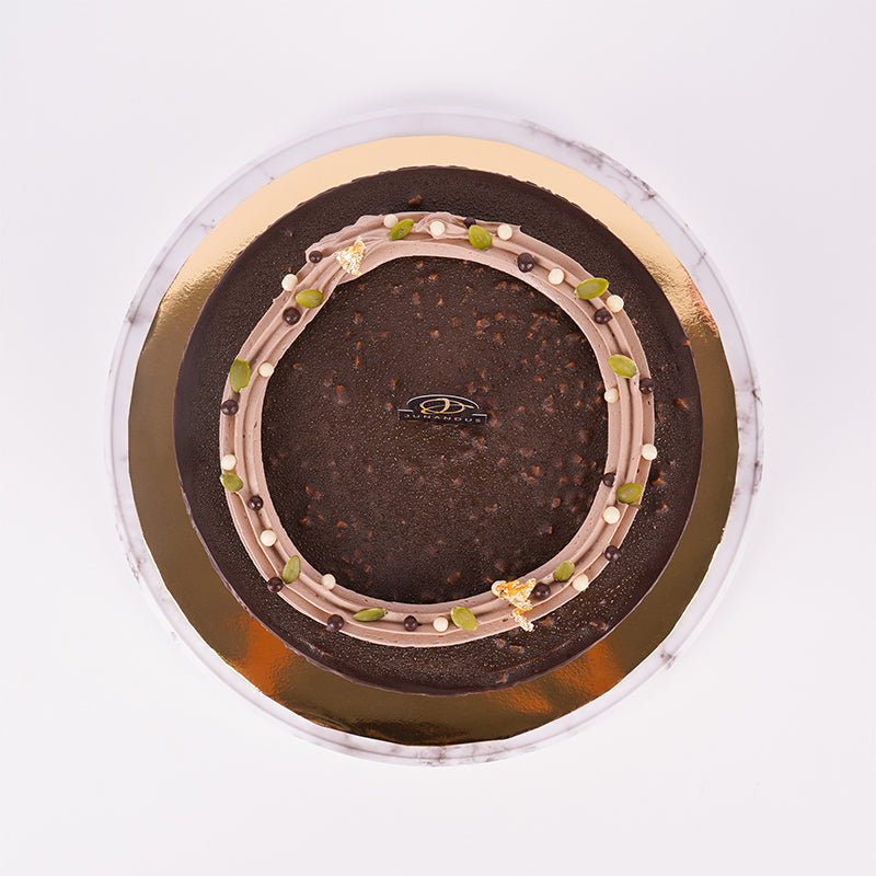 Alternative view of Rocher Royaltine Cake