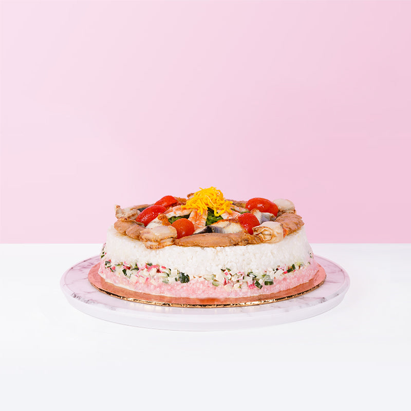 Alternative view of Haru Sushi Cake