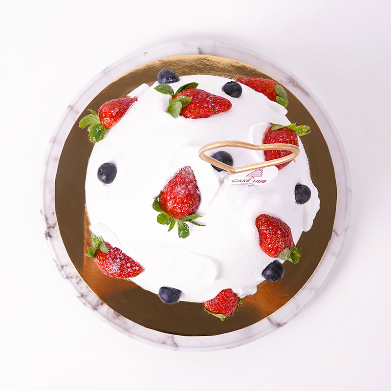 Alternative view of Strawberry Planet Cake