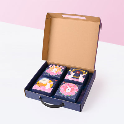 Classic Mooncake Gift Set Mooncake KOBO Bakery - CakeRush