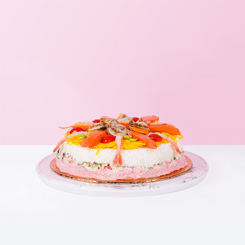 Alternative view of Rishiri Sushi Cake
