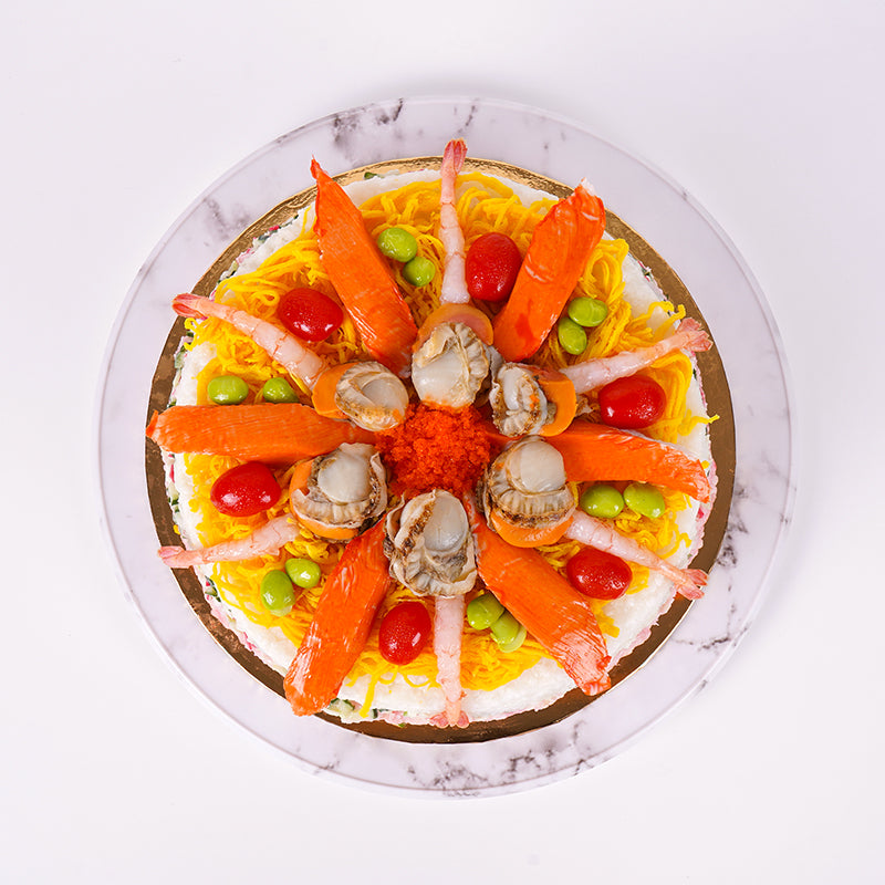 Alternative view of Rishiri Sushi Cake