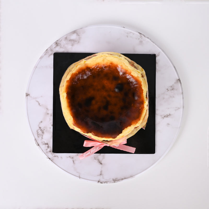 Alternative view of Original Burnt Cheesecake