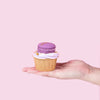 Rainbow Macarons Cupcakes (6 Pieces) Cupcakes Junandus - CakeRush