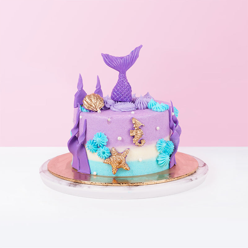 Mermaid cake_designer Eats & Treats - CakeRush