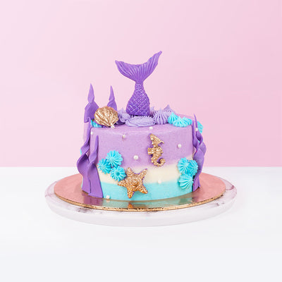 Mermaid cake_designer Eats & Treats - CakeRush