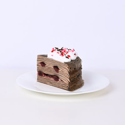 Black Forest Mille Crepe Cake cake_millecrepe Yippii Gift Cake - CakeRush
