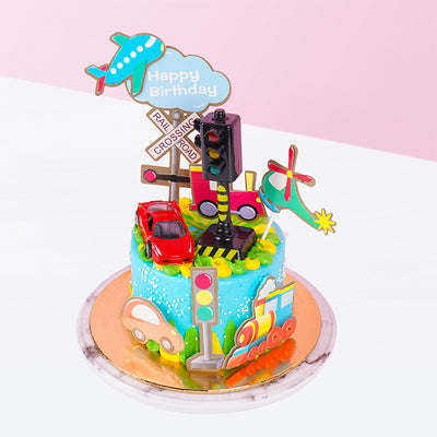 Transport Vehicles cake_designer Eats & Treats - CakeRush