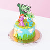 Happy Dinosaur Family cake_designer Eats & Treats - CakeRush