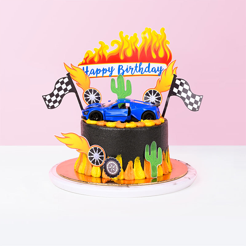 Fast Car cake_designer Eats & Treats - CakeRush