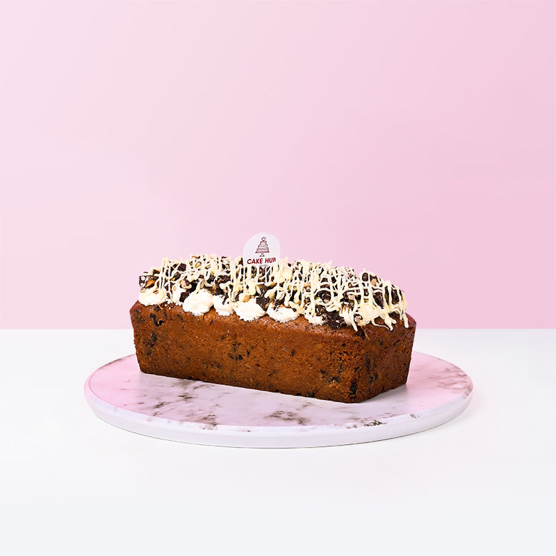 Chocolate Nuts Vegan Loaf Cake cake_vegan Cake Hub - CakeRush