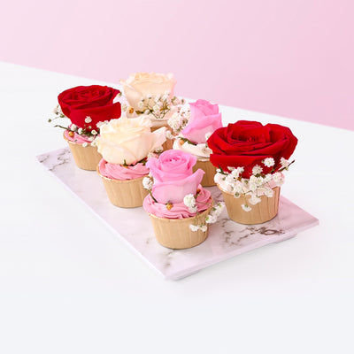 Rosie Cupcakes (9 Pieces) Cupcakes Junandus - CakeRush