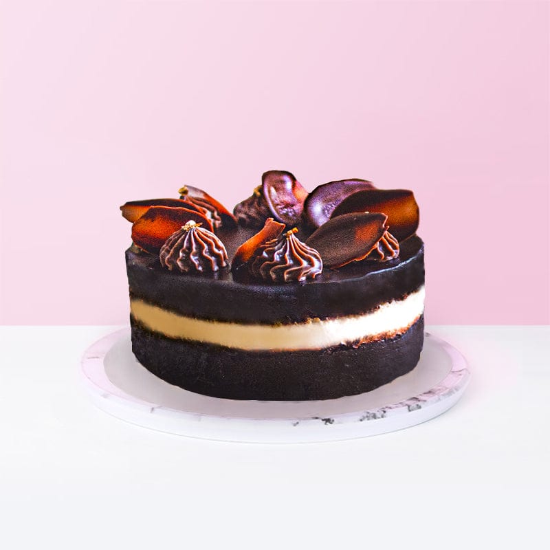Mr Butterfly Dark Choc Cake