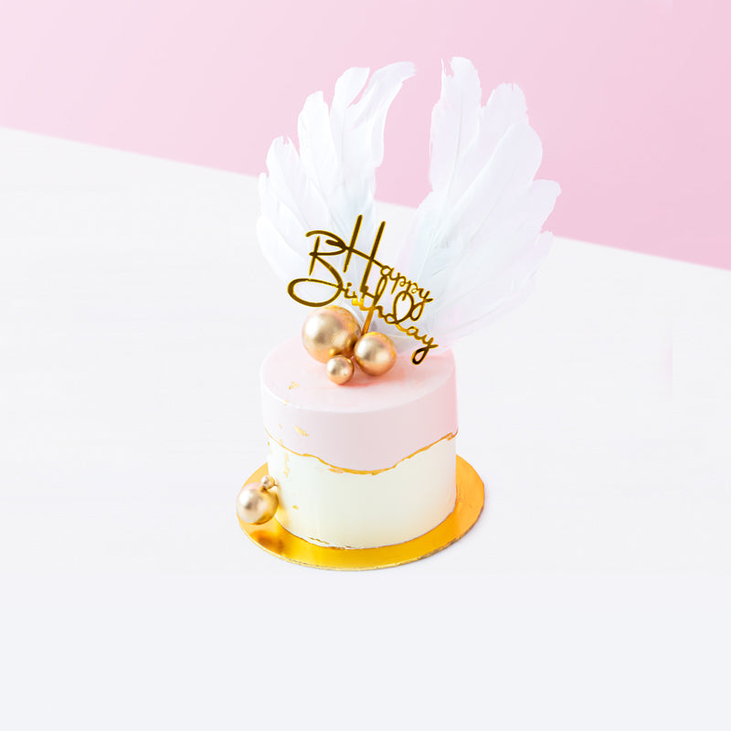 Alternative view of Angel Wings Cake