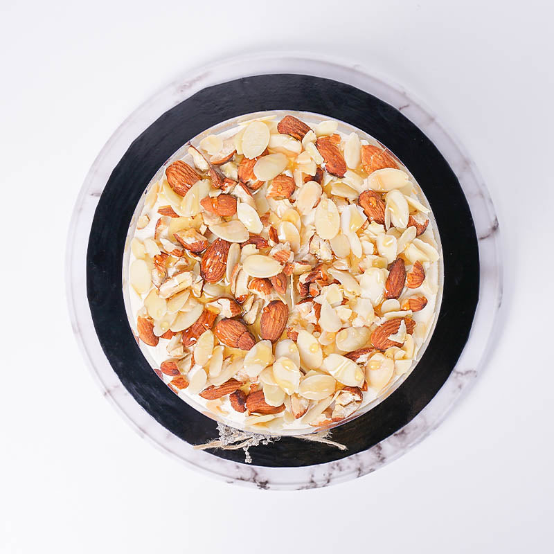 Alternative view of Almond Black Vegan Cake