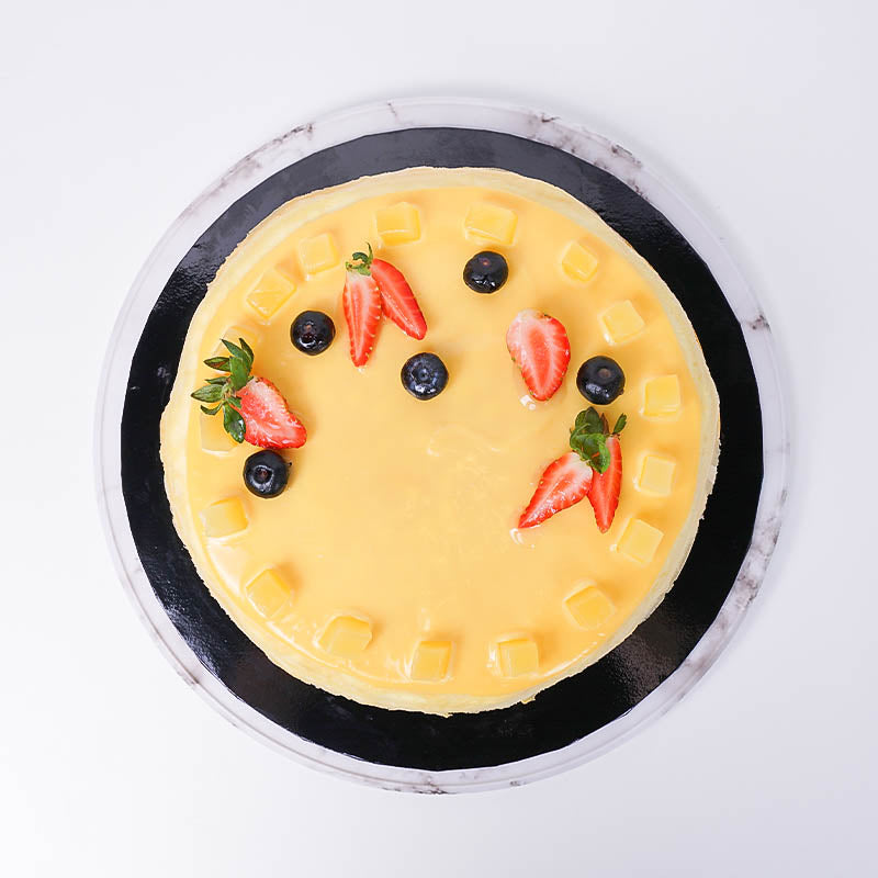Alternative view of Alphonso Mango Crepe Cake