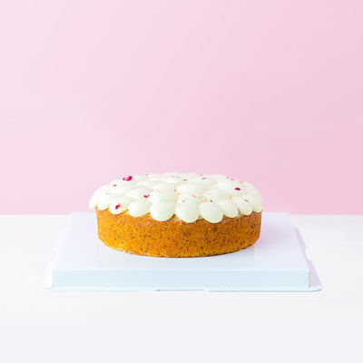 Minimalist Lemon Poppy Seed Butter Cake cake_designer Oven & Chalice - CakeRush