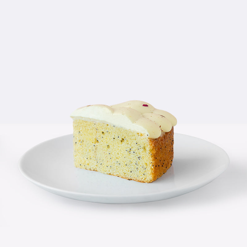 Alternative view of Minimalist Lemon Poppy Seed Butter Cake