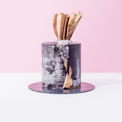 Black & Bold Cake cake_designer Kak Sal Kueh - CakeRush