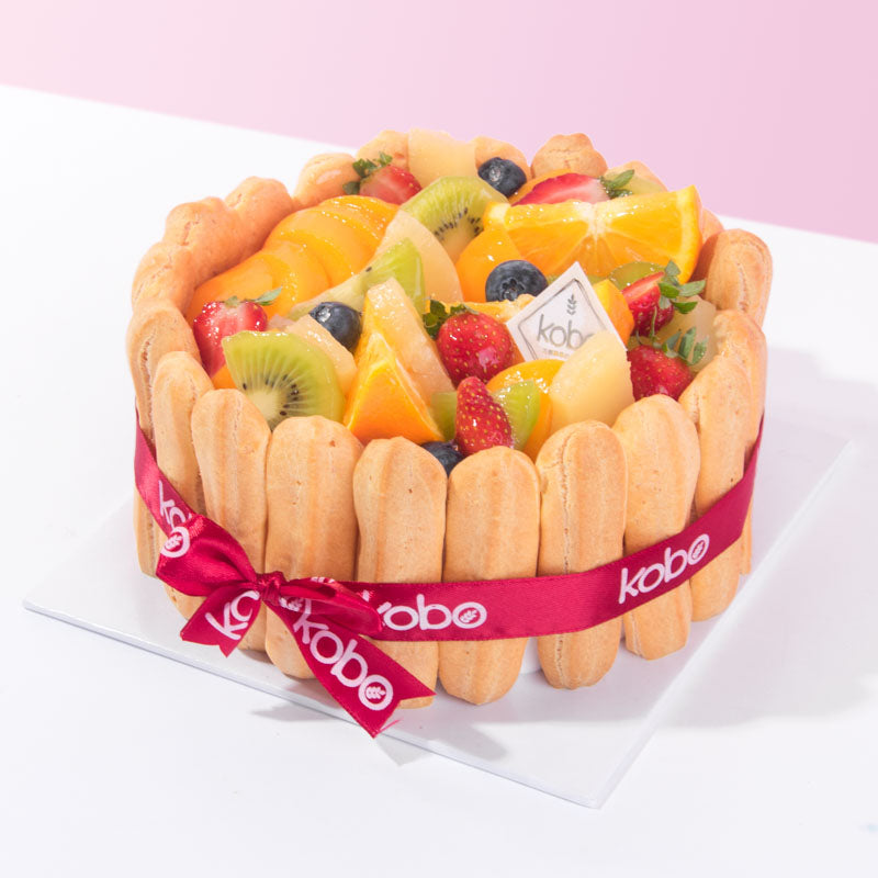 Alternative view of Bamboo Forest Cake