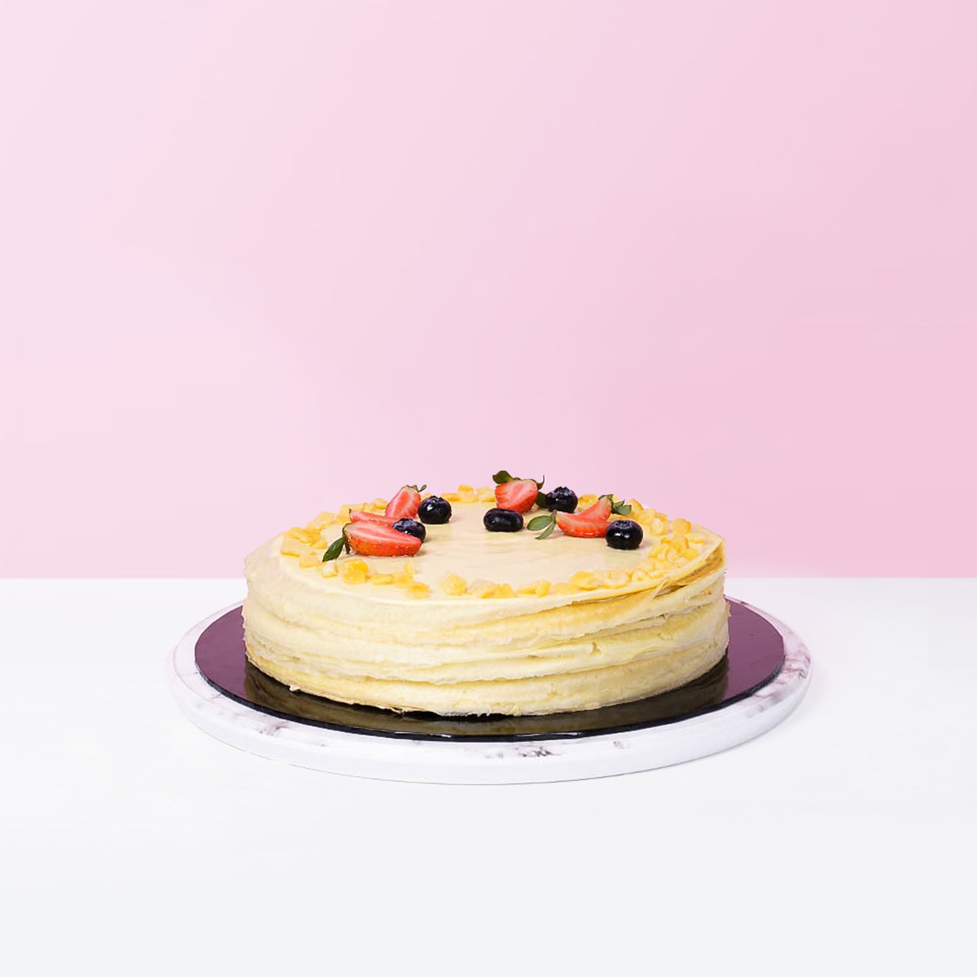 Bergamot Lemon Earl Grey Crepe Cake cake_millecrepe Cake Hub - CakeRush