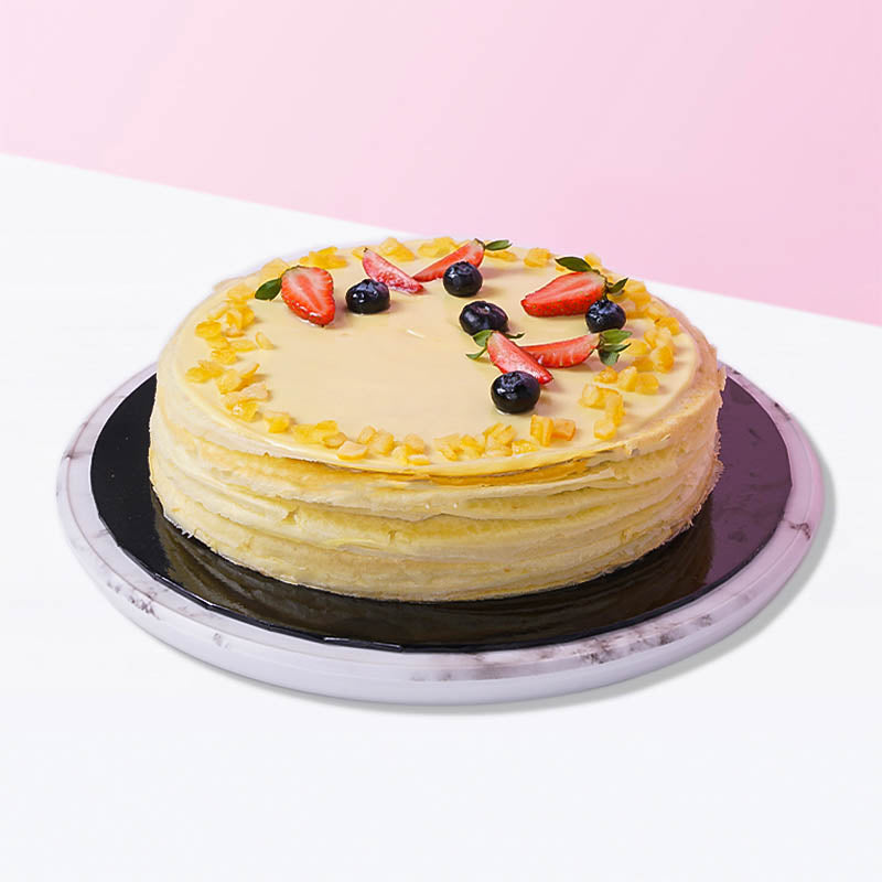 Alternative view of Bergamot Lemon Earl Grey Crepe Cake