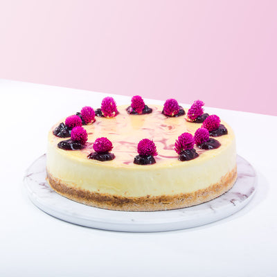 Phil's Bluberry Compote Cheese Cake cake_cheese Sweet Passion's Premium Cakes - CakeRush