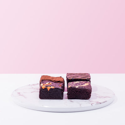 Mixed Brownies Box of 4 brownie BROWNIESBAR - CakeRush