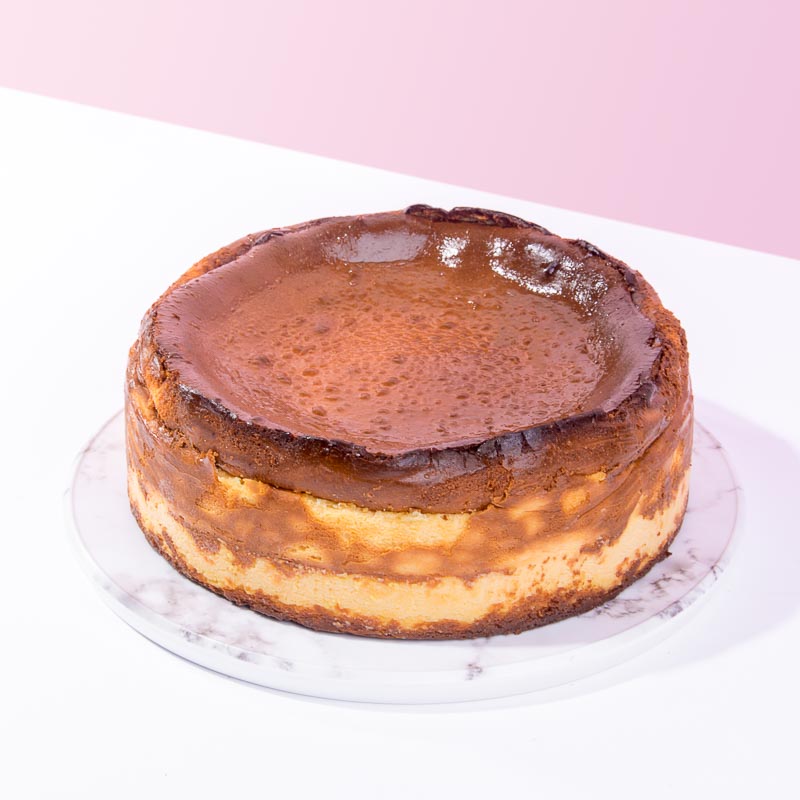 Alternative view of Huckleberry Burnt Cheesecake