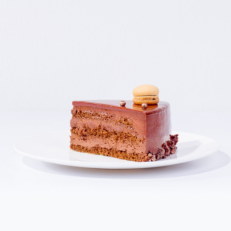 Alternative view of Callebaut Chocolate Cake