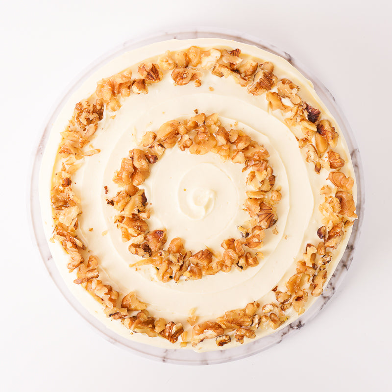Alternative view of Walnut Carrot Cake