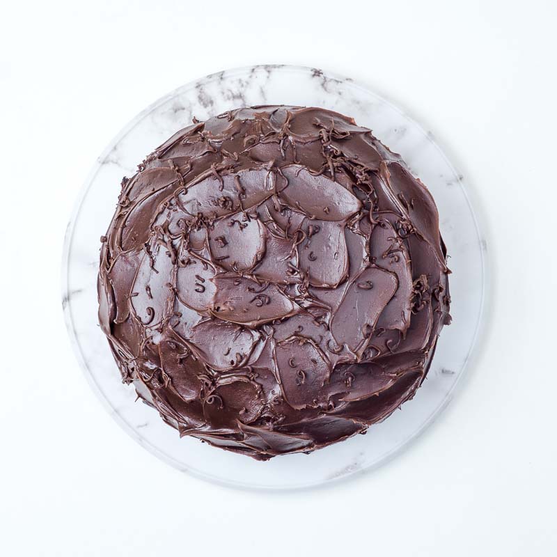 Alternative view of Chocolate Fudge Cake