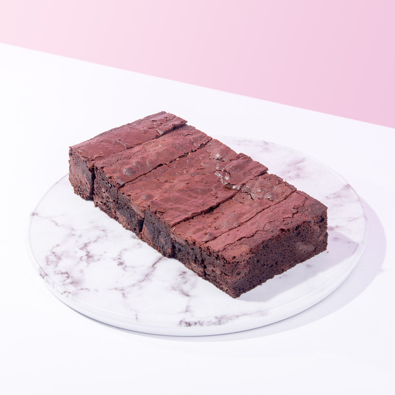 Classic Fudge Brownies (6 Pieces)