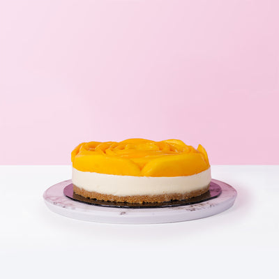 Sinful Mango Cheesecake cake_cheese Purple Monkey - CakeRush