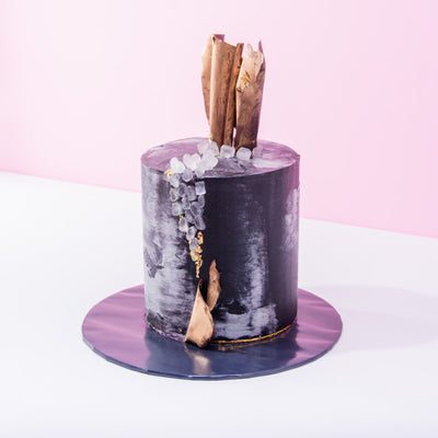 Black & Bold Cake cake_designer Kak Sal Kueh - CakeRush