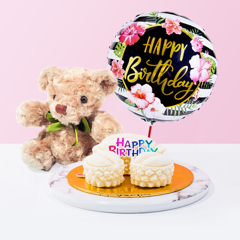 Durian Family Ice Cream Cake Bundle bundle_MCO Kindori Moments - CakeRush