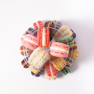 Macaron Tower (25 Assorted Macarons) macaron Ennoble - CakeRush