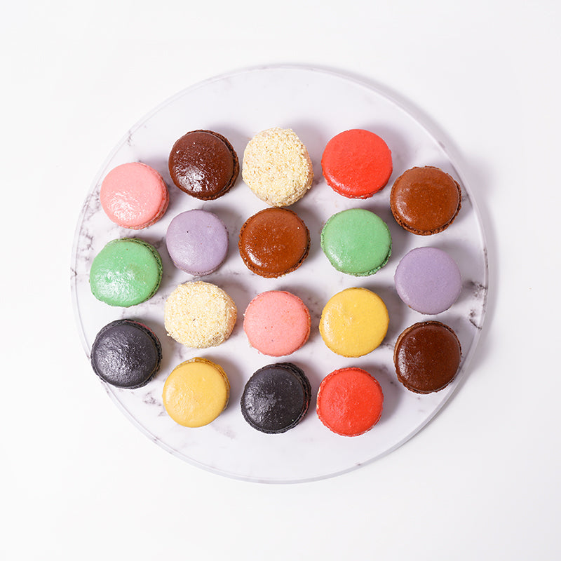 Alternative view of Macaron Tower (25 Assorted Macarons)