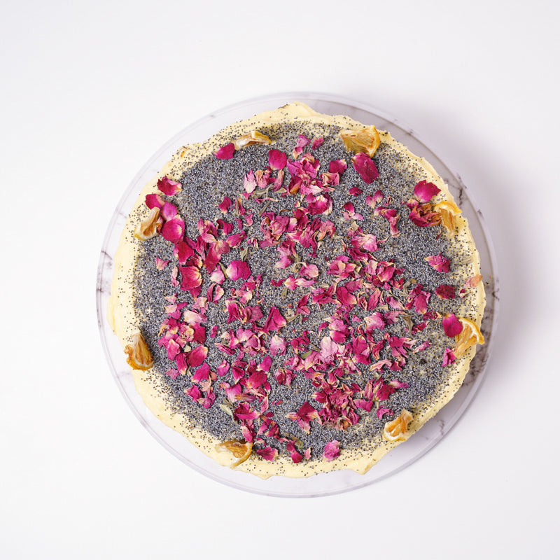 Alternative view of Lemon Poppyseed Cake