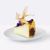 Floral and Fruity Basque Burnt Cheesecake cake_cheese Avalynn Cakes - CakeRush